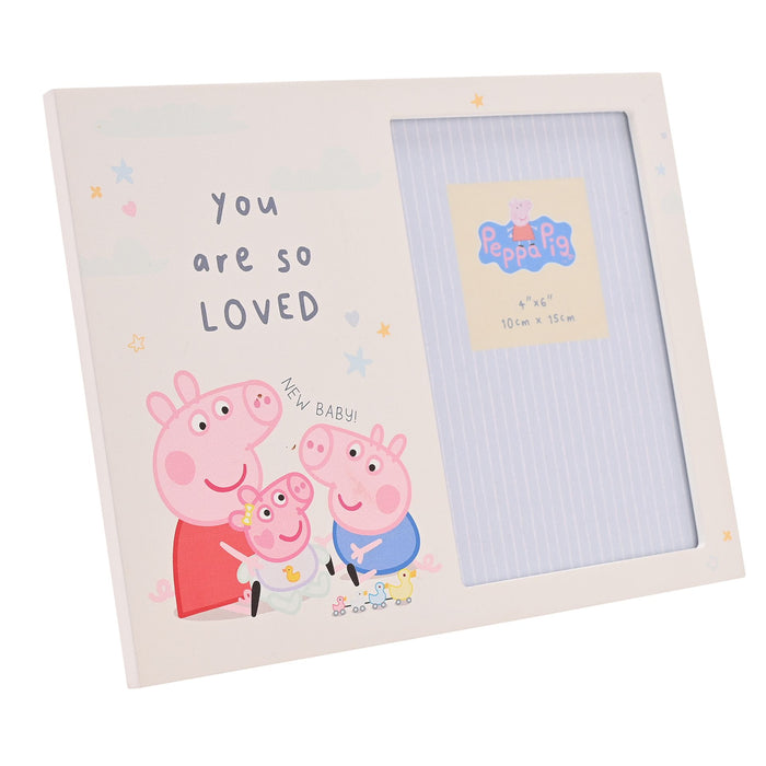 Peppa Pig New Baby Photo Frame