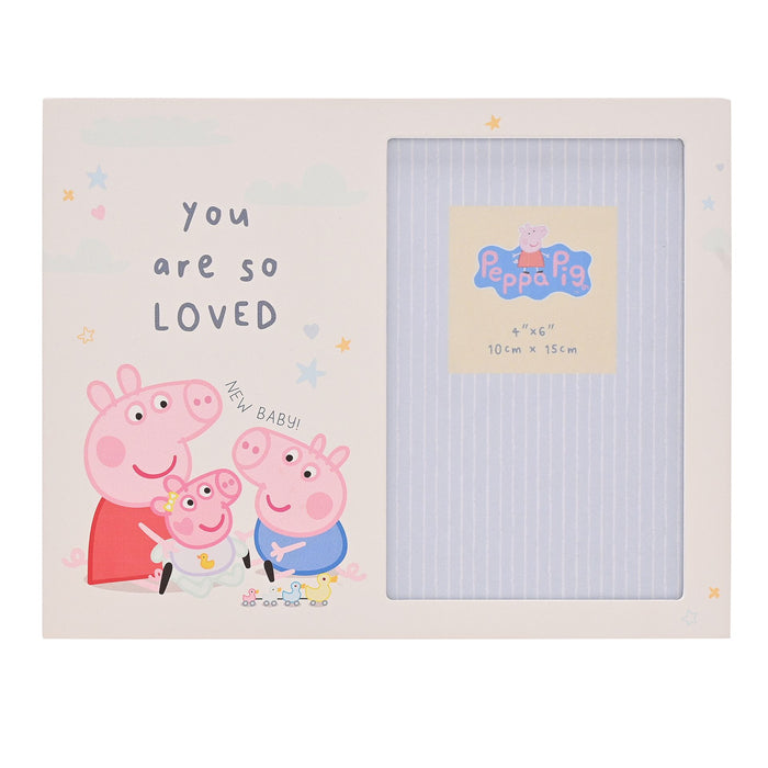 Peppa Pig New Baby Photo Frame