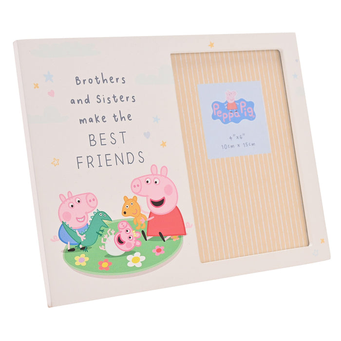 Peppa Pig Brothers & Sisters Photo Frame