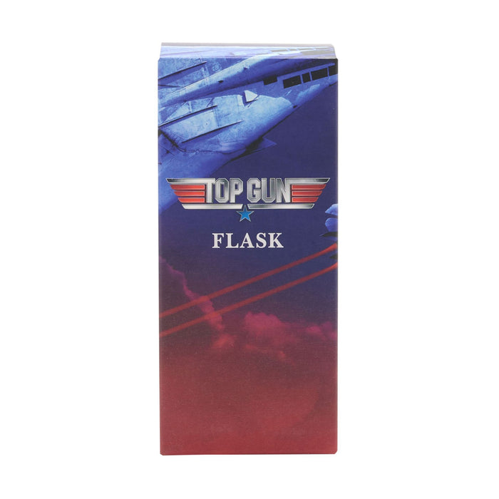 Top Gun Metal Travel Flask 6oz - Brown