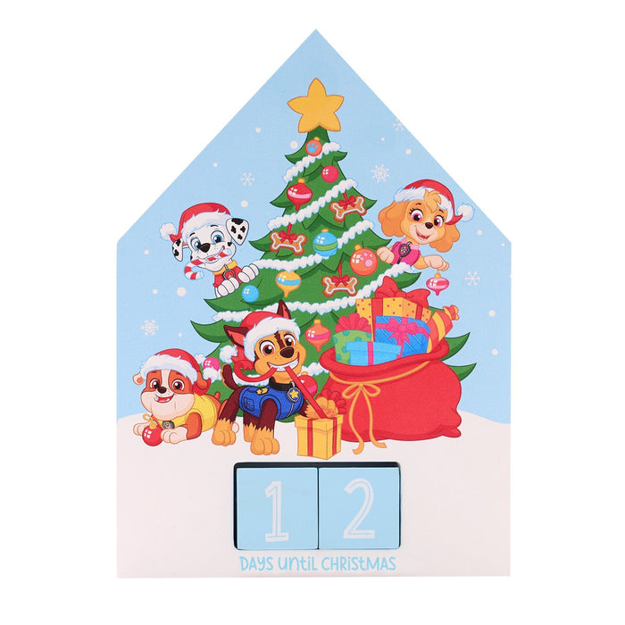 Paw Patrol Wooden Christmas Countdown Calendar