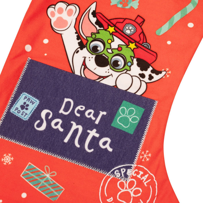 Paw Patrol Christmas Stocking - Marshall