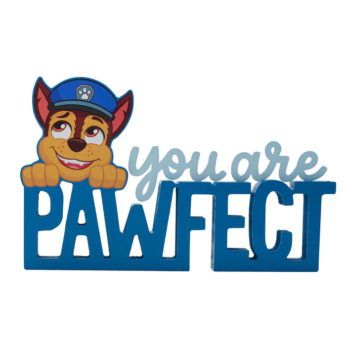 Paw Patrol Mantle Plaque - Chase