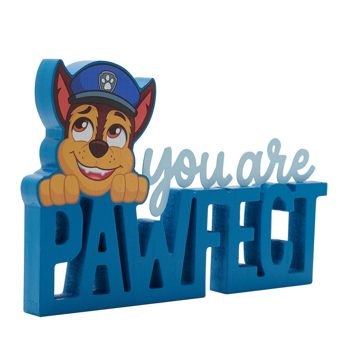 Paw Patrol Mantle Plaque - Chase
