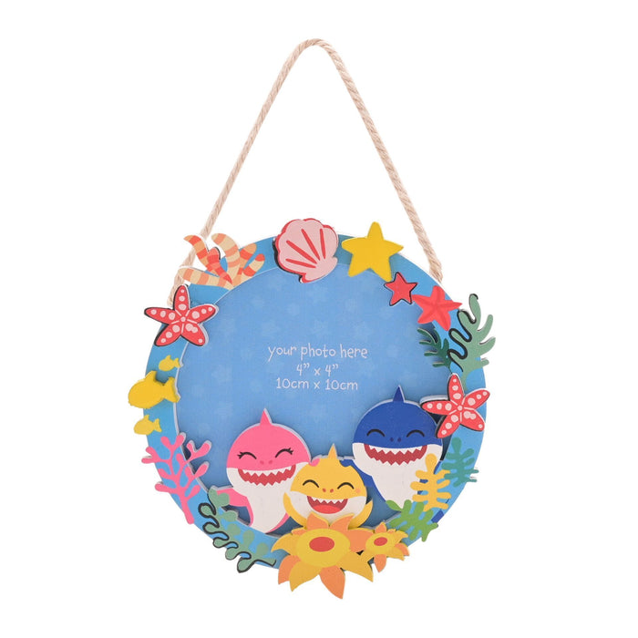 Baby Shark Wooden Photo Frame