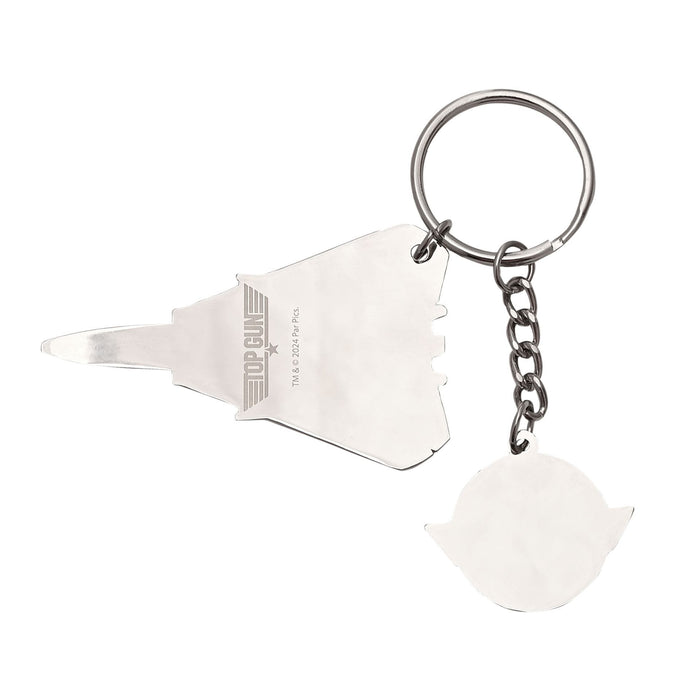 Top Gun Metal Fighter Jet Keyring