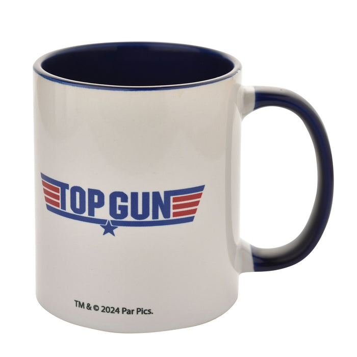 Top Gun Navy Blue Inside Mug 11oz 'You Can Be My Wingman'