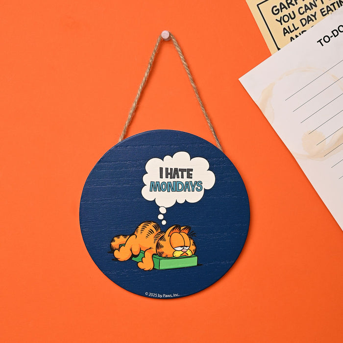 Fandomania Garfield 'I Hate Mondays' Plaque