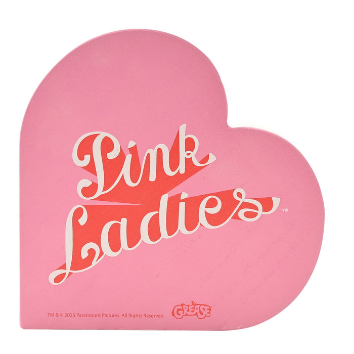 Fandomania Grease 'Pink Ladies' Standing Heart Plaque