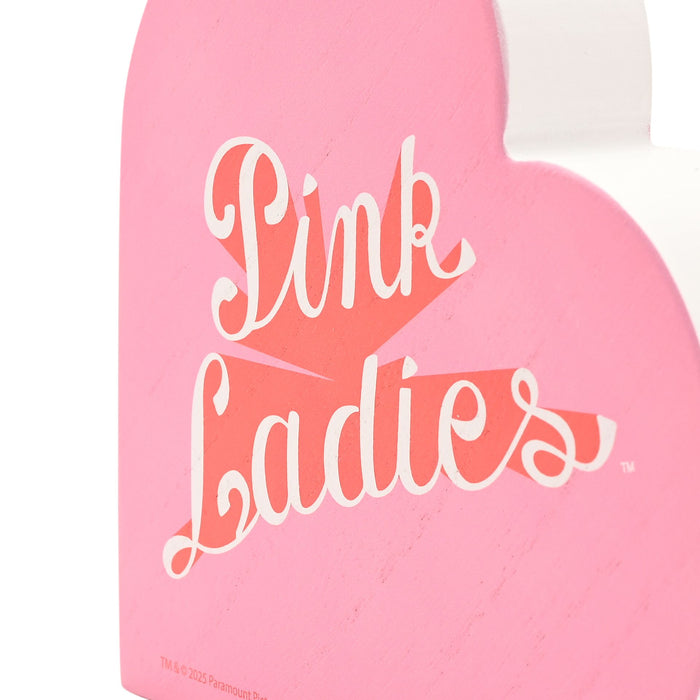 Fandomania Grease 'Pink Ladies' Standing Heart Plaque