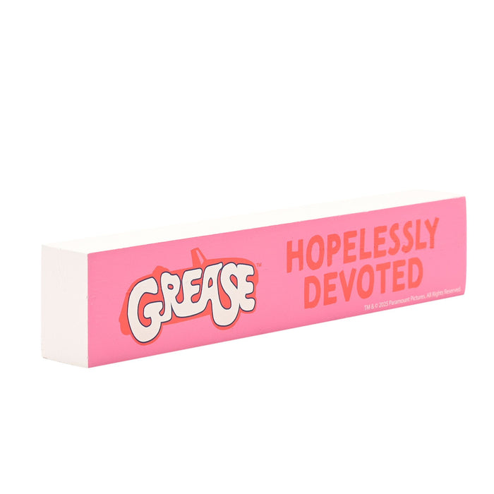 Fandomania Grease 'Hopelessly Devoted' Mantel Plaque