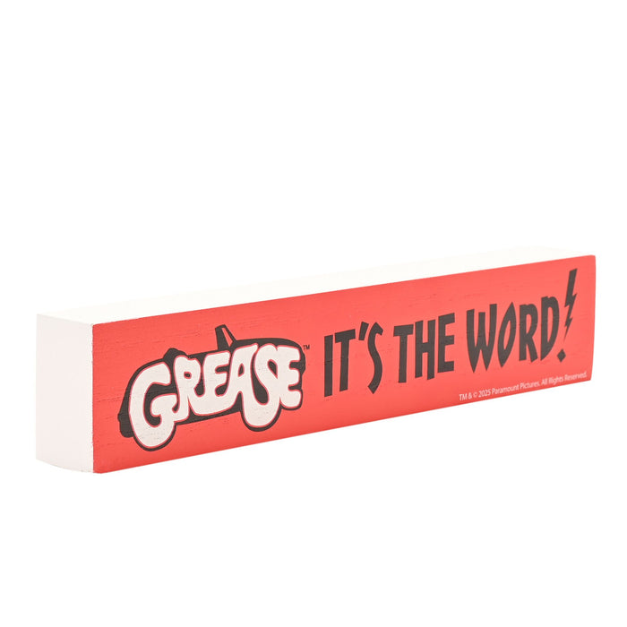 Fandomania Grease 'It's The Word' Mantel Plaque