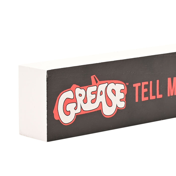 Fandomania Grease 'Tell Me About It, Stud' Mantel Plaque