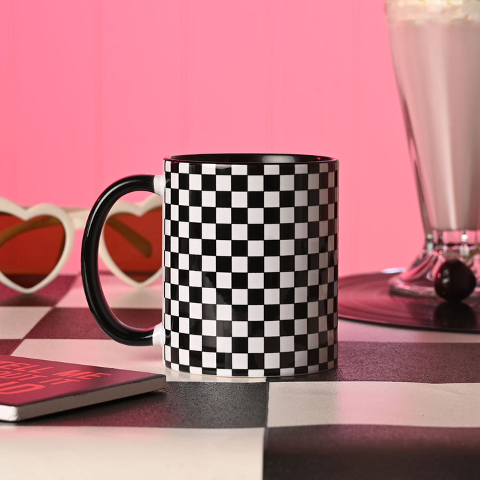 Fandomania Grease Checkerboard Mug