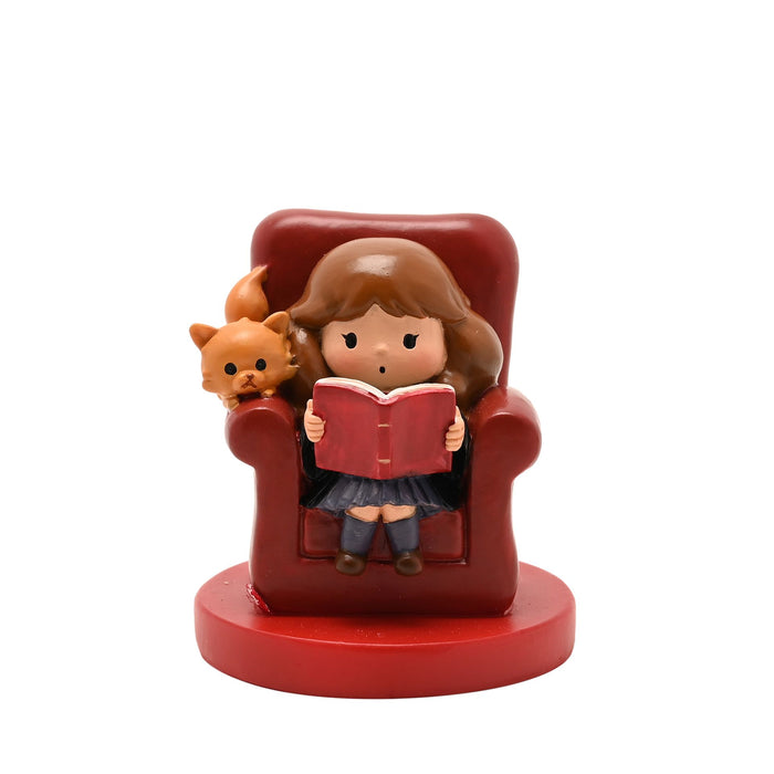 Harry Potter Back To Hogwarts Figurine - Hermione Crookshanks