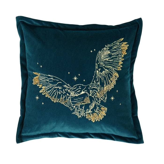 Harry Potter Alumni Velvet Cushion 43cm - Hedwig