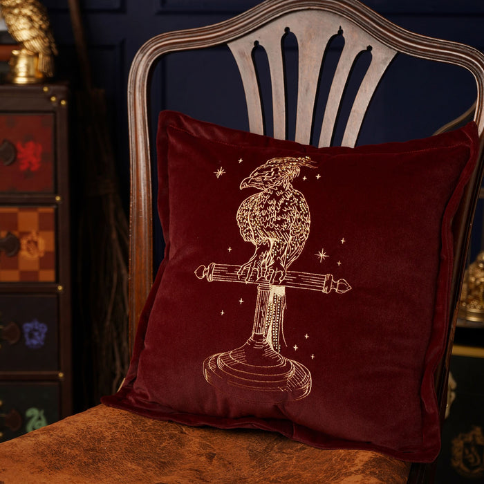 Harry Potter Alumni Velvet Cushion 43cm - Fawkes