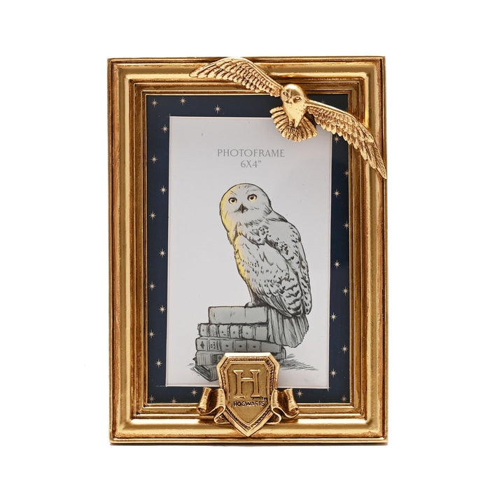 Warner Bros Harry Potter Alumni Gold Photo Frame Hedwig