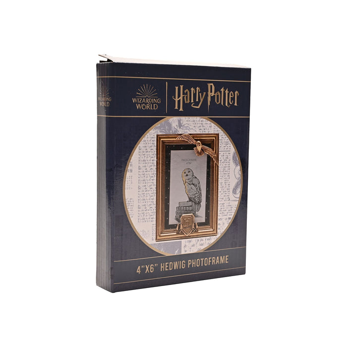 Warner Bros Harry Potter Alumni Gold Photo Frame Hedwig