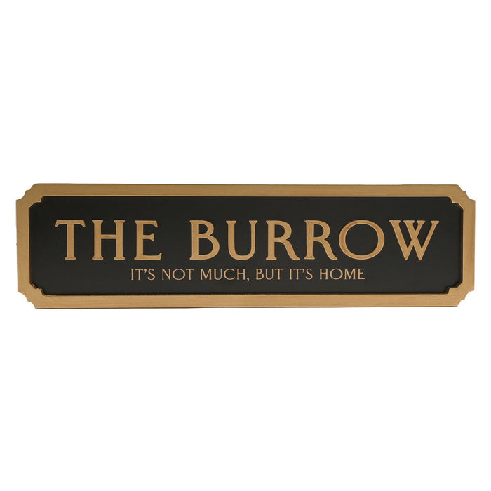 Warner Bros Harry Potter Alumni Street Sign The Burrow