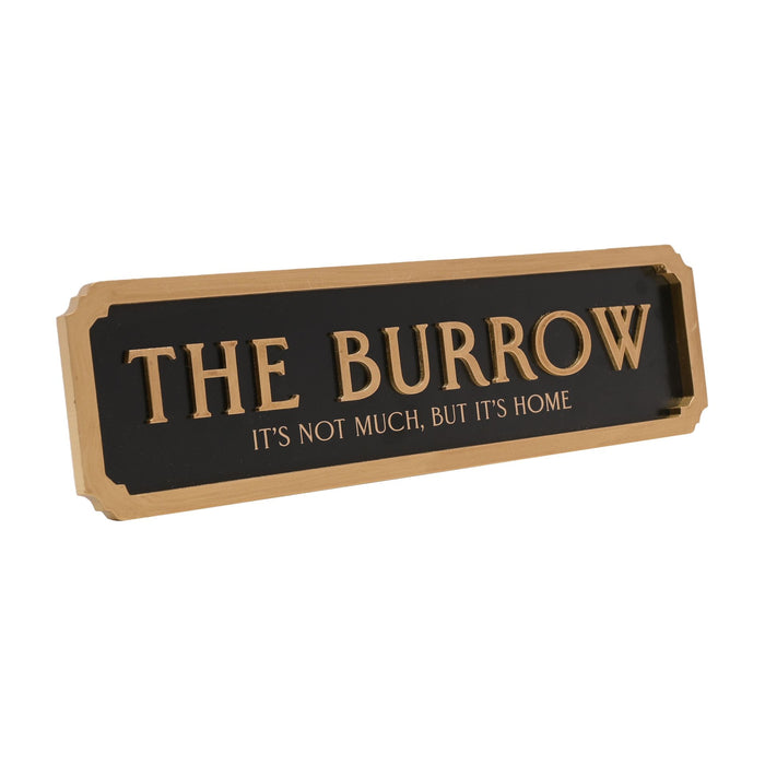 Warner Bros Harry Potter Alumni Street Sign The Burrow