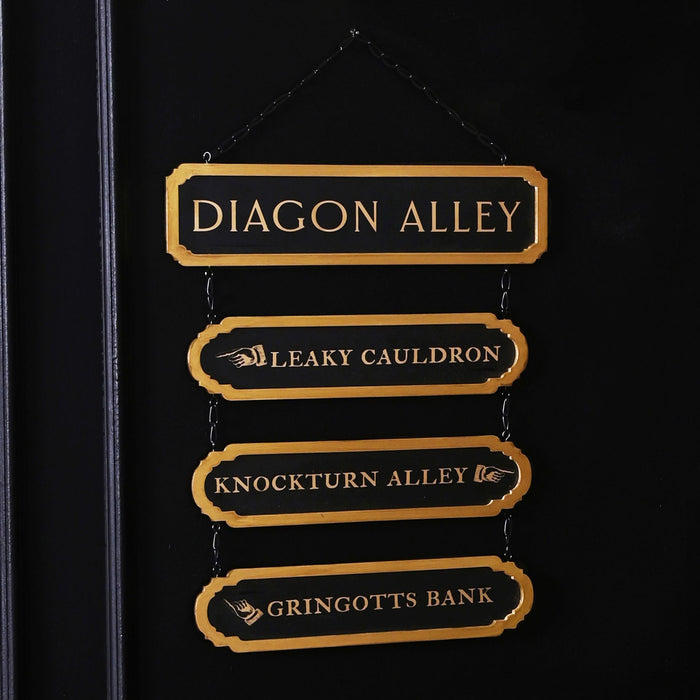 Warner Bros Harry Potter Alumni Street Sign Diagon Alley