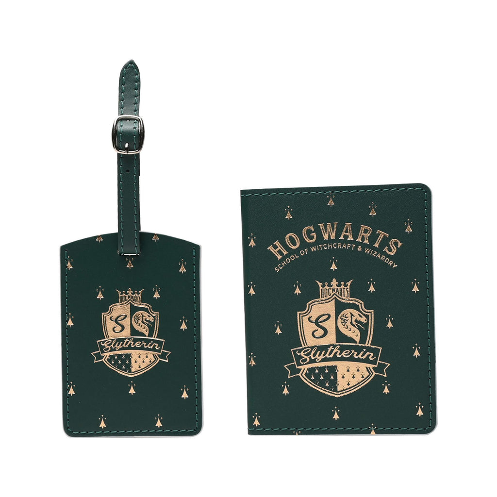 Warner Bros Alumni Passport Holder & Luggage Tag Slytherin