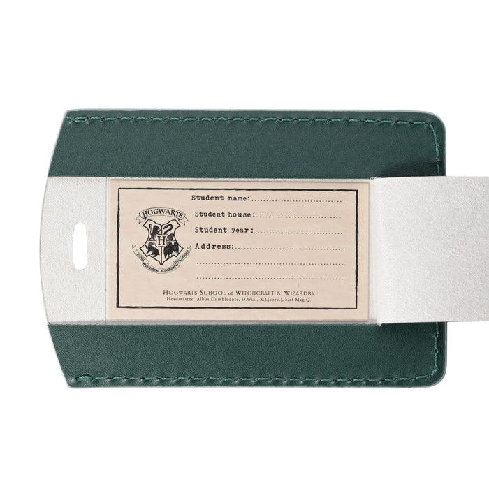 Warner Bros Harry Potter Alumni Passport Holder & Luggage Tag - Slytherin