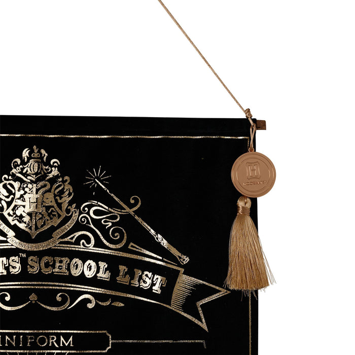 Warner Bros Harry Potter Alumni Hanging Banner - School List