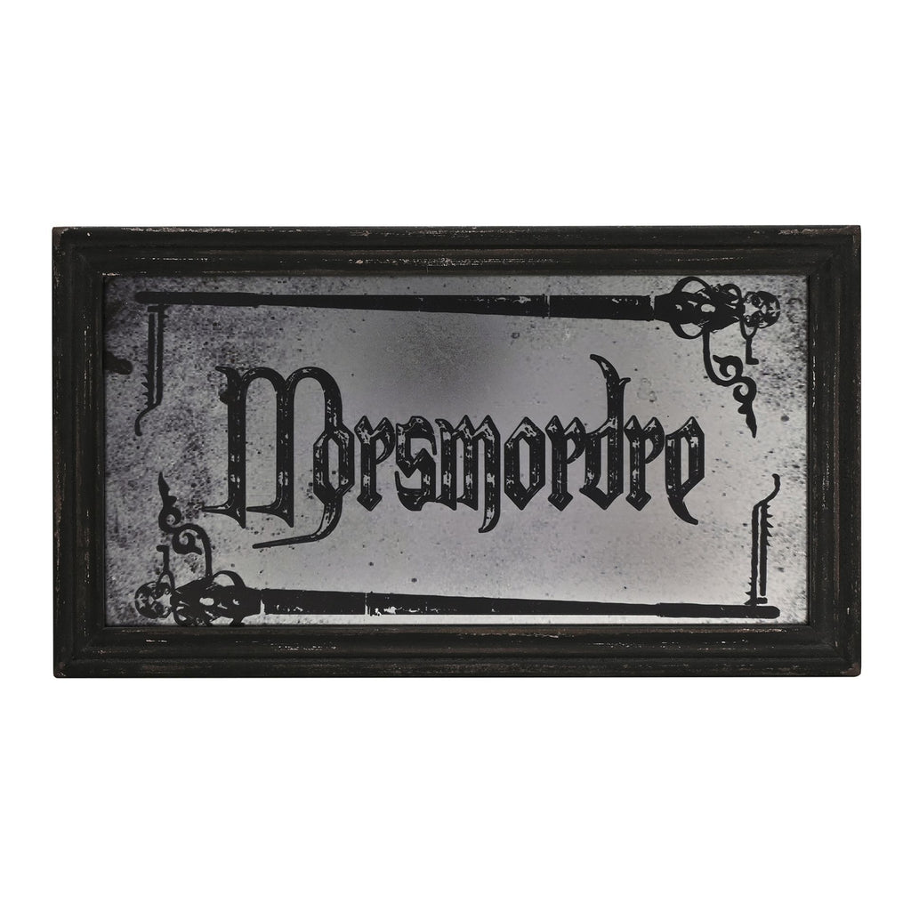 Warner Bros Dark Arts Mirrored Plaque Morsmorde