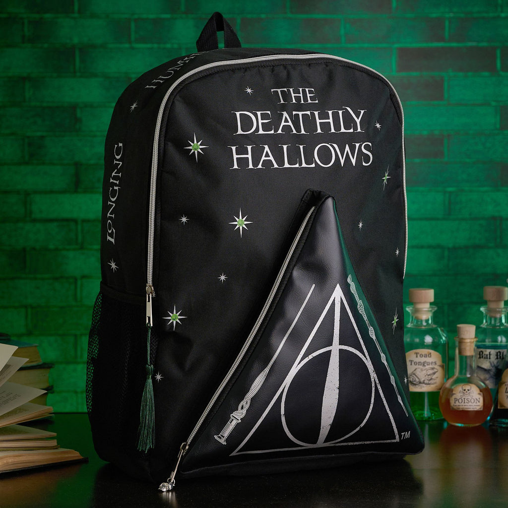 Warner Bros Dark Arts Backpack Deathly Hallows