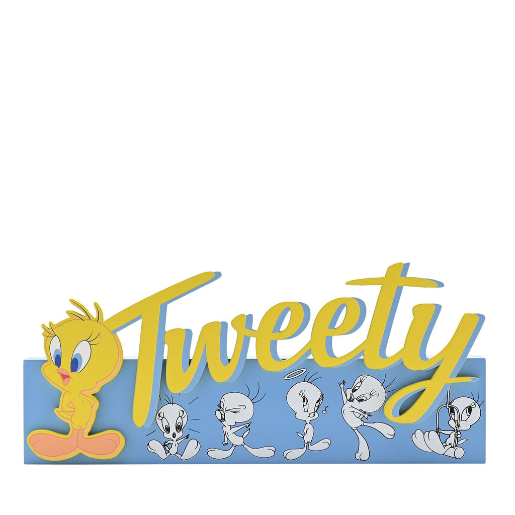 Looney Tunes Tweety Pie MDF Mantel Plaque 28 x 13cm