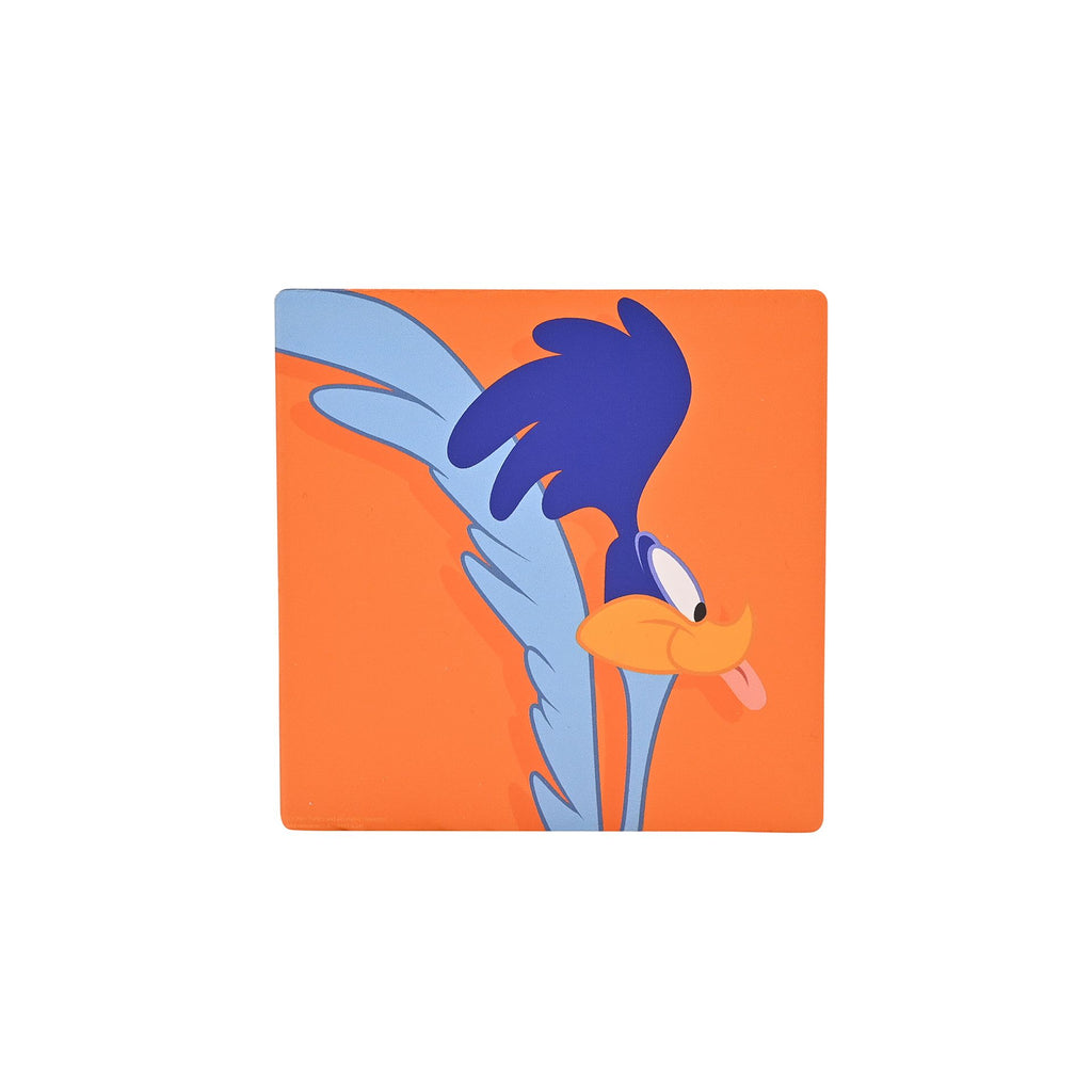 Looney Tunes Road Runner Ceramic & Cork Finish Square Coaster