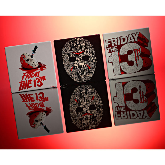 Warner Bros Friday 13th Square Coaster - Logo