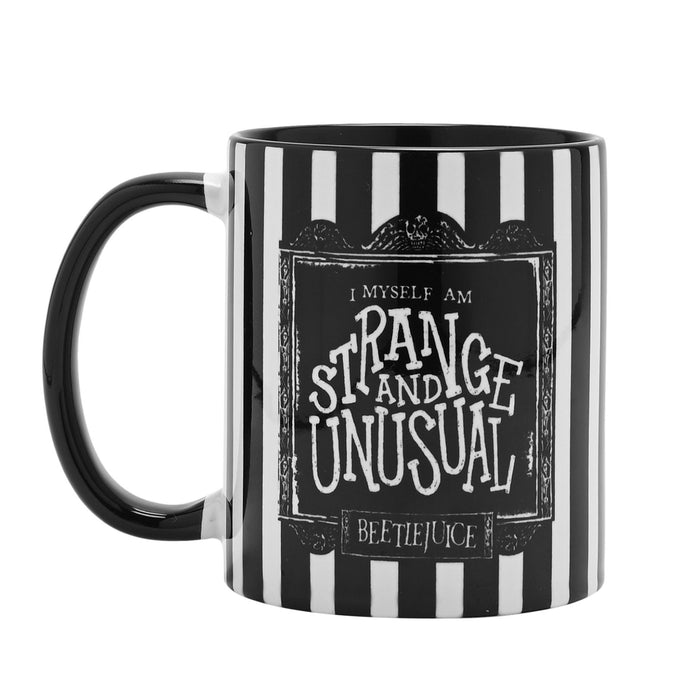 Warner Bros Beetlejuice Striped Mug - Lydia