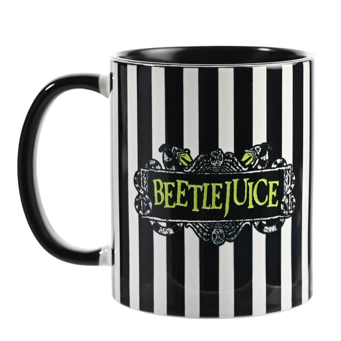 Warner Bros Beetlejuice Striped Mug - Adam