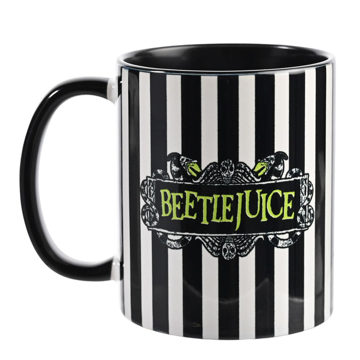 Warner Bros Beetlejuice Striped Mug - Barbara