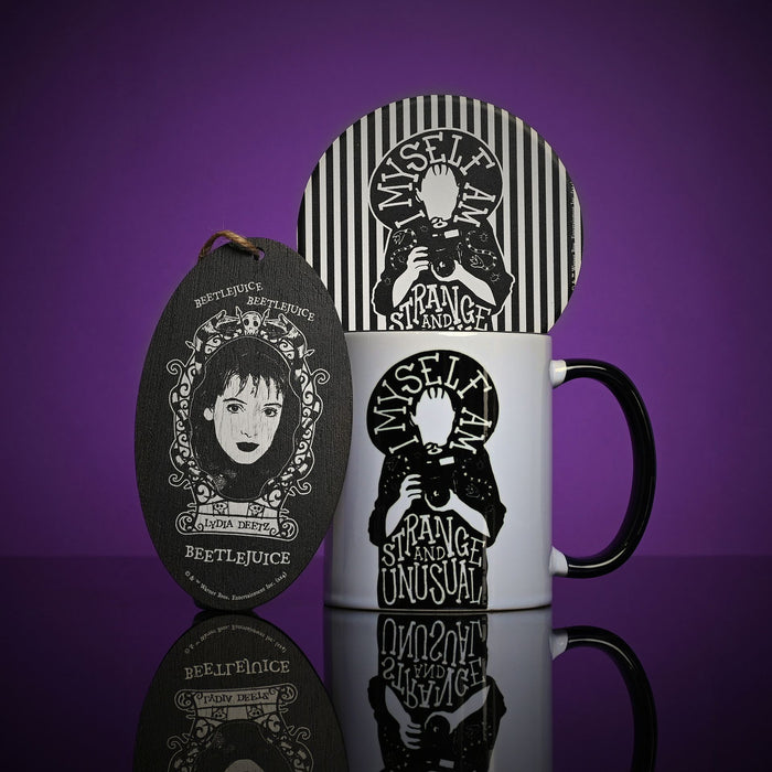 Warner Bros Beetlejuice Mug - Strange and Unusual