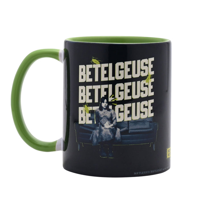 Warner Bros Beetlejuice 2 Mug - "Can You Stop Being a Freak"