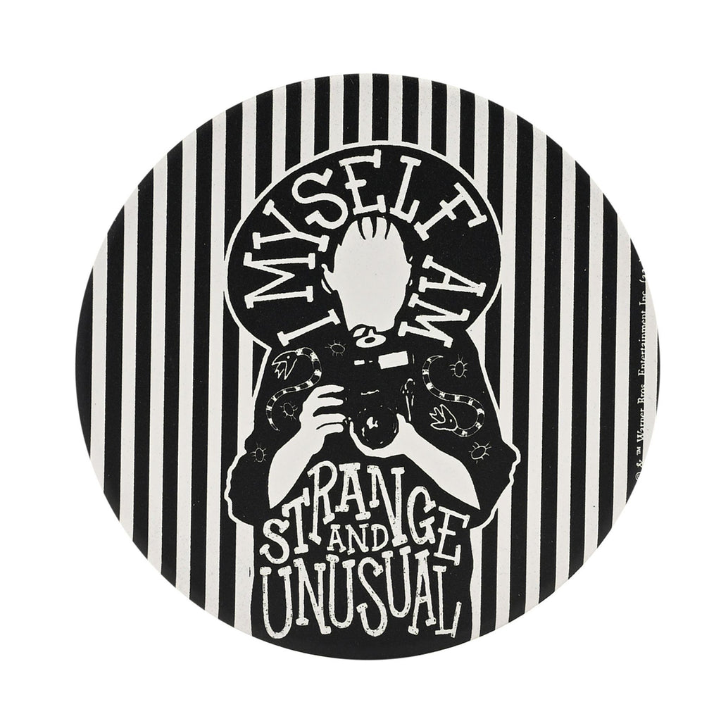 Beetlejuice Ceramic Coaster Strange Unusual