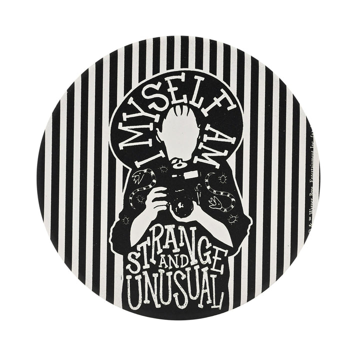 Warner Bros Beetlejuice Ceramic Coaster - Strange and Unusual