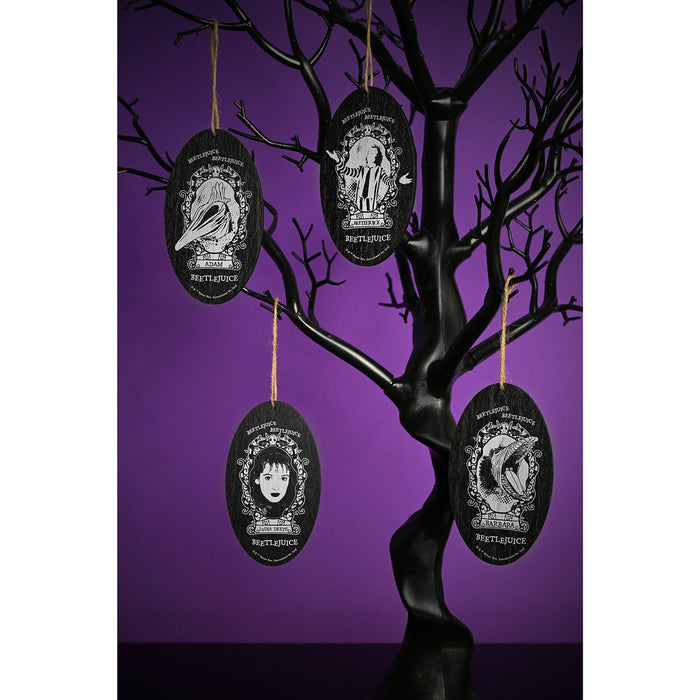 Warner Bros Beetlejuice Oval Hanging Decoration - Betelgeuse