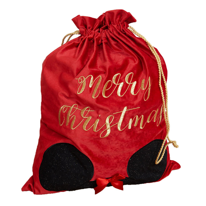 Disney Merry Christmas Gift Sack Minnie