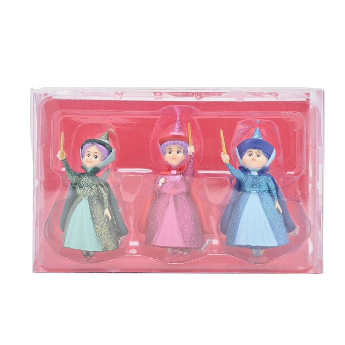 Disney Set of 3 Hanging Ornaments Merryweather, Flora, Fauna