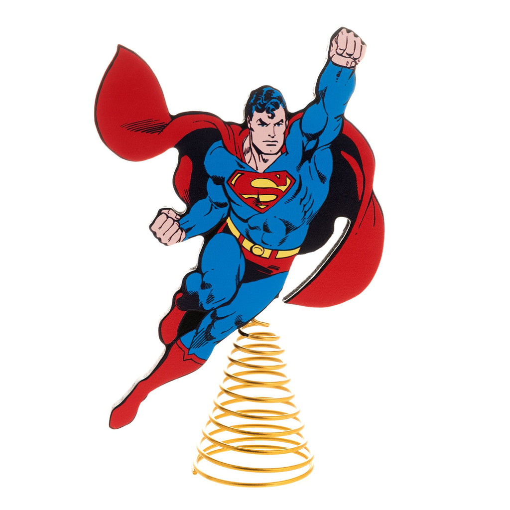 Comic Christmas Tree Topper Superman