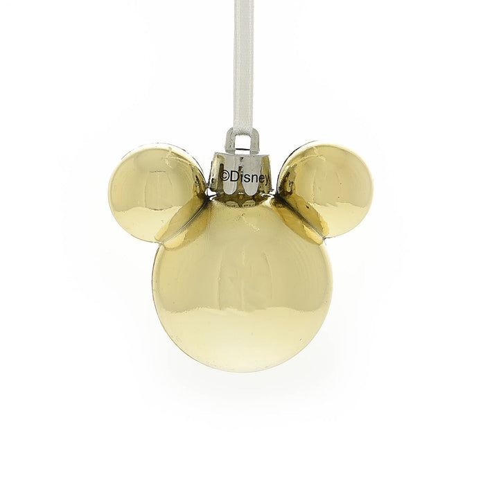 Set of 12 Mini Mickey Baubles Assorted Finishes